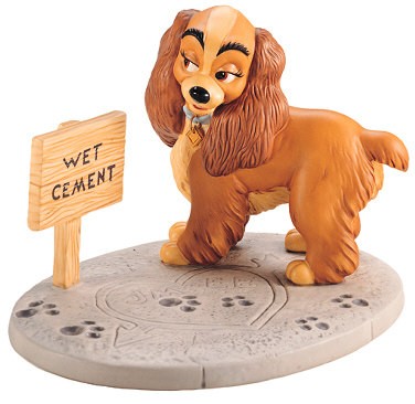 WDCC Disney Classics Lady And The Tramp Lady In Love 11K-41089-0