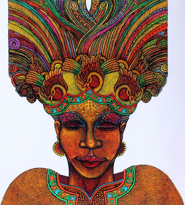 Charles Bibbs Glory Of A Woman Giclee On Paper African American Fine Art