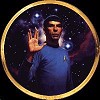 Star Trek Mr. Spock 25th Anniversary Plate
