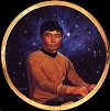 Star Trek Hikaru Sulu 25th Anniversary Plate