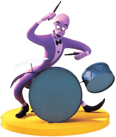fine art WDCC Disney Classics _ Fantasia 2000 Duke Drumming Up A Dream