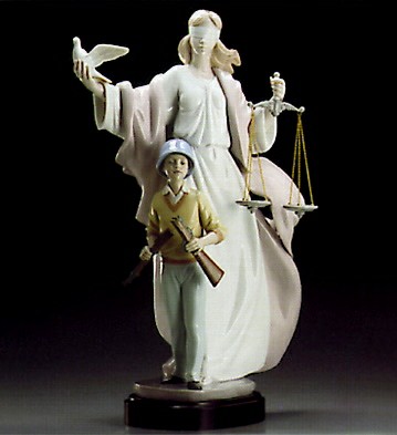 Dream of Peace LE2000   1995-97  by Lladro Image is watermarked for copyright protection and is not present on the actual art work.