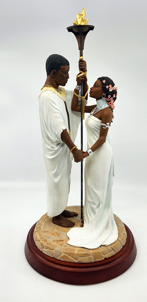 Commitment Artist Signed by Thomas Blackshear's Ebony Visions Image is watermarked for copyright protection and is not present on the actual art work.