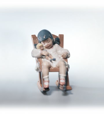 Nap Time by Lladro Image is watermarked for copyright protection and is not present on the actual art work.