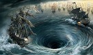 Pirates of The Caribbean Maelstrom Giclee on Canvas