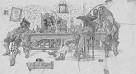 Pirates of The Caribbean City of Pirates Giclee on Paper