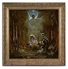 The Nativity Framed Canvas by Brian Jekel