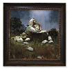 Gethsemane�s Prayer Framed Canvas Giclee