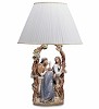 Retired Lladro_LOVING WORDS (LAMP)