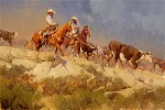 Bill Anton_Off the Rimrock by Bill Anton Giclee on Canvas  Artist Proof