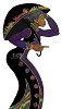 Charles Bibbs_Black Umbrella Giclee