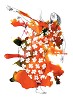 Poncho_Blooming Beauty   Giclee RE 12