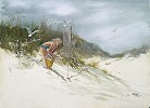 Carolyn Blish&nbsp;GATHERING SEA OATS, LIMITED EDITION PRINT