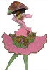 Charles Bibbs_Parasol Lady Giclee with Remarque