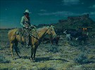 Bob Coronato_Wait�n fer Them to Mother-Up, ... and Bed Down, LIMITED EDITION CANVAS