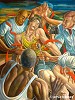 THE COMPETITIVE SPIRIT GICLEE by Ernie Barnes
