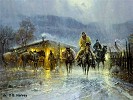 G Harvey&nbsp;Blessings by the Bucket by G. Harvey Canvas  Signed & Numbered