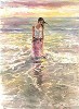 Gordon King_In a Golden Sea Giclee paper Giclee paper Framed