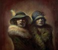 Hamish Blakely&nbsp;Ladies Who Lunch Giclee paper Giclee paper Framed