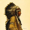 James Bama_Black Elk�s Great Grandson, LIMITED EDITION CANVAS