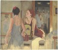 Janet Treby_The Powder Room Giclee paper Giclee paper Framed