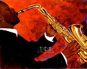 Keith Mallett_Man On Fire Giclee