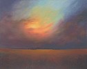 Lawrence Coulson_The Fading Fire Giclee paper Giclee paper Framed