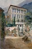 L Gordon&nbsp;Afternoon in Tuscany by L. Gordon Canvas  Signed Only