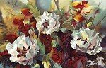 Nancy Cawdrey_WHITE POPPIES AT GIVERNY