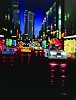 Neil Dawson_City Life Giclee paper Giclee paper Framed
