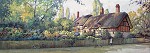 Paul Landry_AN ENGLISH COTTAGE, LIMITED EDITION PRINT