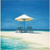 Reuben Colley&nbsp;Yellow Parasol Silkscreen Silkscreen Framed