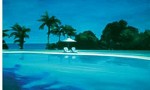 Reuben Colley&nbsp;The Pool Silkscreen Silkscreen Framed