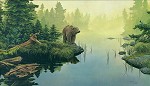 Stephen Lyman Noisy Neighbor, LIMITED EDITION CANVAS