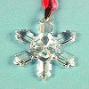 1992 Swarovski Snowflake Ornament