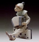 Lladro Boy_with_accordian_1971-81&nbsp;1179G 