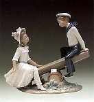Lladro Seesaw_1974-78&nbsp;1255G 