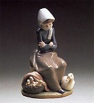Lladro Duck_seller_1974-93&nbsp;1267G 