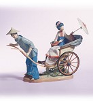 Lladro A_rickshaw_ride&nbsp;1383. 