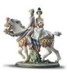Lladro Valencian_couple_le3000_1985-2001&nbsp;1472G 