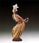 Lladro Malia_hawaIIn_dancer_1987-89&nbsp;1531G 