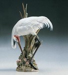 Lladro Bowing_crane_1989-98&nbsp;1613G 