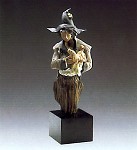 Lladro Goyescas_harlequin_with_puppy_1988-93&nbsp;1716M 