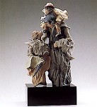 Lladro Goyescas_group_discussion_1989-93&nbsp;1722M 