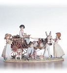 Lladro Enchanted_outing_le3000_1995-C&nbsp;1797G 