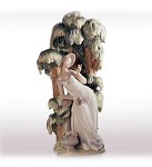 Lladro Waiting_in_the_willow_(1000)&nbsp;1874. 
