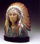 Lladro Indian_chief_1983-88&nbsp;2127M 