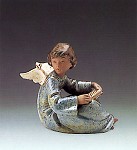 Lladro Angel_and_friend_1989-94&nbsp;2184M 