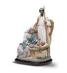 Lladro A_king_is_born_____with_base 2198.