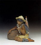 Lladro Natures_scout_friend_1991-93&nbsp;2213M 